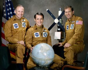 Załoga SL-4 – Gerald Carr, Edward Gibson i William Pogue.