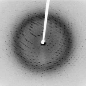 Dyfrakcyjny obraz promieniowania X