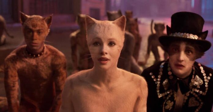 Filmowa wersja musicalu „Koty” została źle przyjęta przez widownie również ze względu na upiorne CGI.