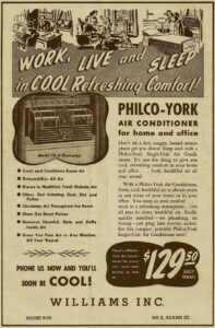 Materiały reklamowe Philco-York model 76A