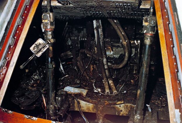Spalona kapsuła Apollo 1